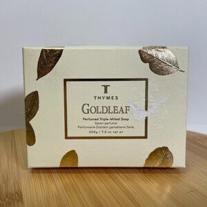 Thymes Goldleaf Perfumed Triple Milled Bar Soap 200g 7 oz Honey Aloe Vera